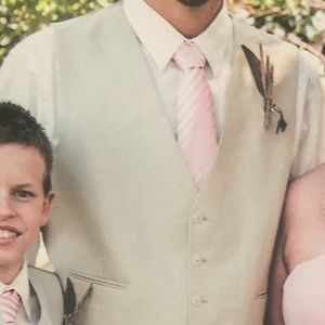 Calvin Klein Linen Dress Pants and Vest